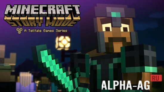 скачать minecraft story mode на андроид на русском